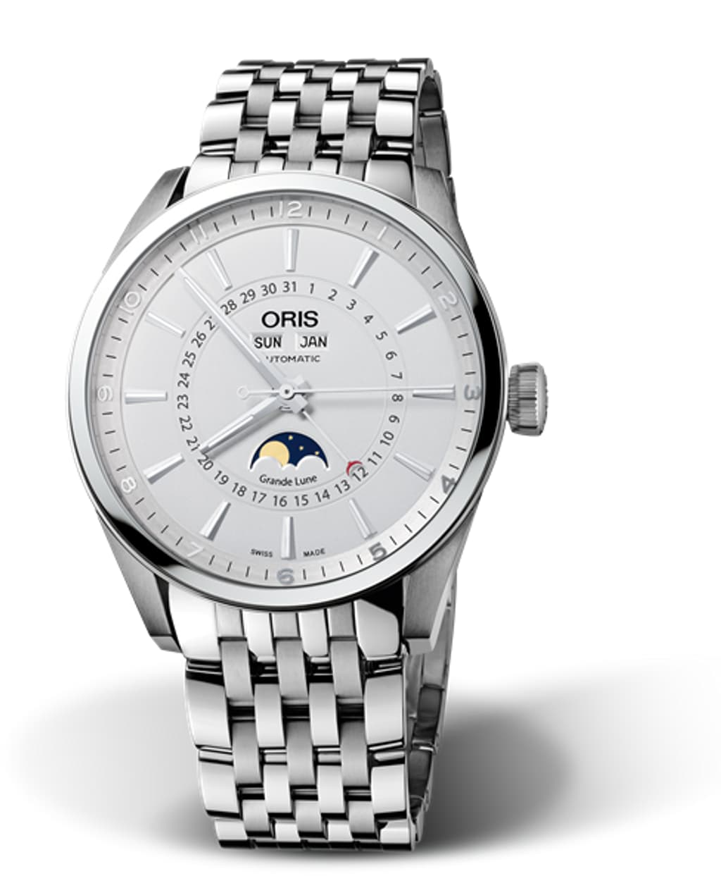 Oris artix complication moonphase automatic new arrivals